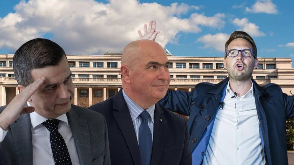 Sorin Grindeanu și liderii PSD Timiș votând în unanimitate la Consiliul Județean pentru retragerea sprijinului politic premierului Ilie Bolojan.