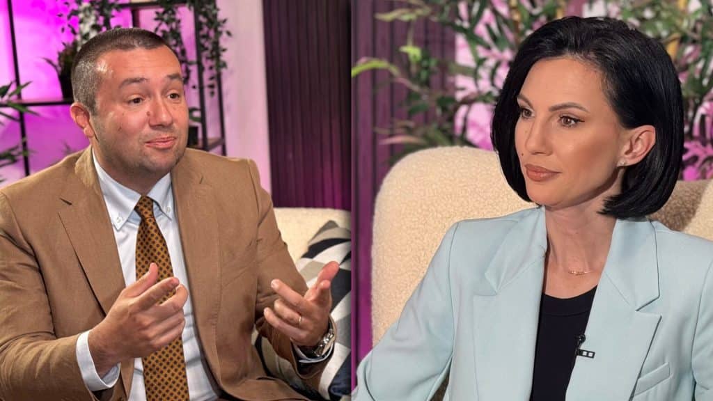 Alexander Degianski în studioul Podcast Vorbe Grele, discutând despre provocările din agricultura 2026 și valorile personale.