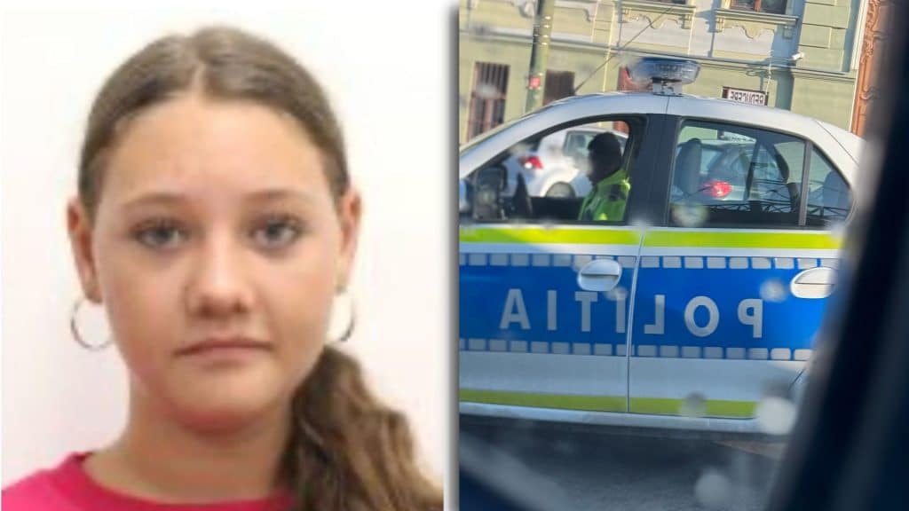 Portretul minorei Nicula Daria Denisa Florentina, dispărută din Deva în data de 27 aprilie 2026.