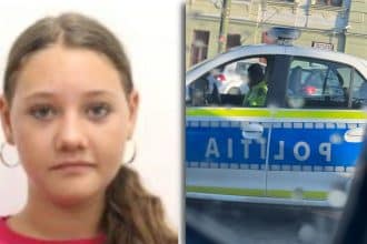 Portretul minorei Nicula Daria Denisa Florentina, dispărută din Deva în data de 27 aprilie 2026.