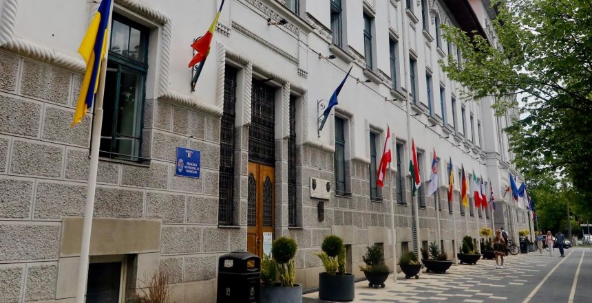 Spațiu administrativ oferit spre închiriere de Primăria Timișoara în cartierul Circumvalațiunii.