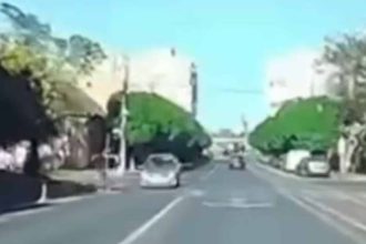 Trecere de pietoni pe strada Budai Deleanu din Timișoara unde o șoferiță de 68 de ani a fost aproape de a lovi un pieton.