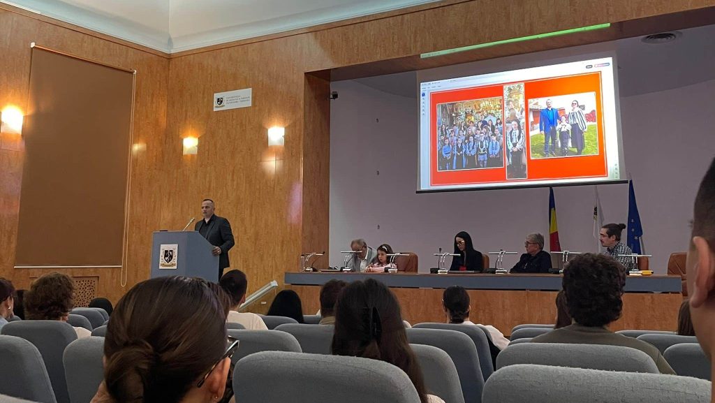 Echipa de medici și reprezentanți ANT la conferința din Timișoara privind importanța donării de organe în România.