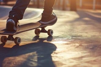Randare cu noul skatepark de 4.300 mp din Parcul Anton Scudier Timișoara, incluzând zone de tip bowl și pumptrack.
