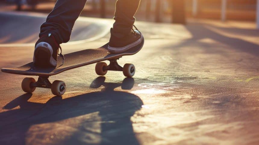 Randare cu noul skatepark de 4.300 mp din Parcul Anton Scudier Timișoara, incluzând zone de tip bowl și pumptrack.