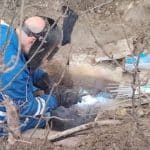Punct termic Colterm în reparații; intervenție la rețeaua de termoficare din Timișoara pentru remedierea unor defecțiuni.