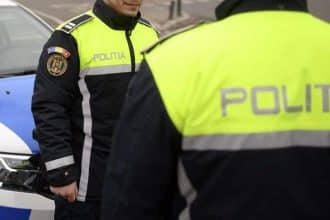 Sediul Inspectoratului de Poliție Județean Timiș unde este încadrat agentul șef cercetat pentru agresiune sexuală asupra unei tinere.