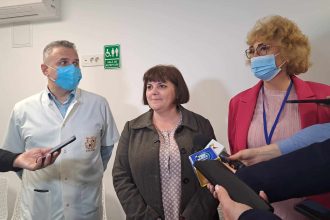 Noua clădire a Clinicii ORL de la Spitalul Municipal Timișoara, realizată cu fonduri europene, dotată cu cabinete moderne.
