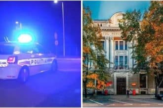 Sediul Oficiului Poștal 1 din Timișoara, unde o angajată este acuzată de procurori că a oferit hoților pontul pentru jaful de 10 milioane de lei.