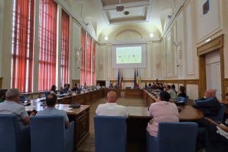 Hartă urbanistică a municipiului Timișoara analizată în cadrul dezbaterilor pentru noul Plan Urbanistic General.