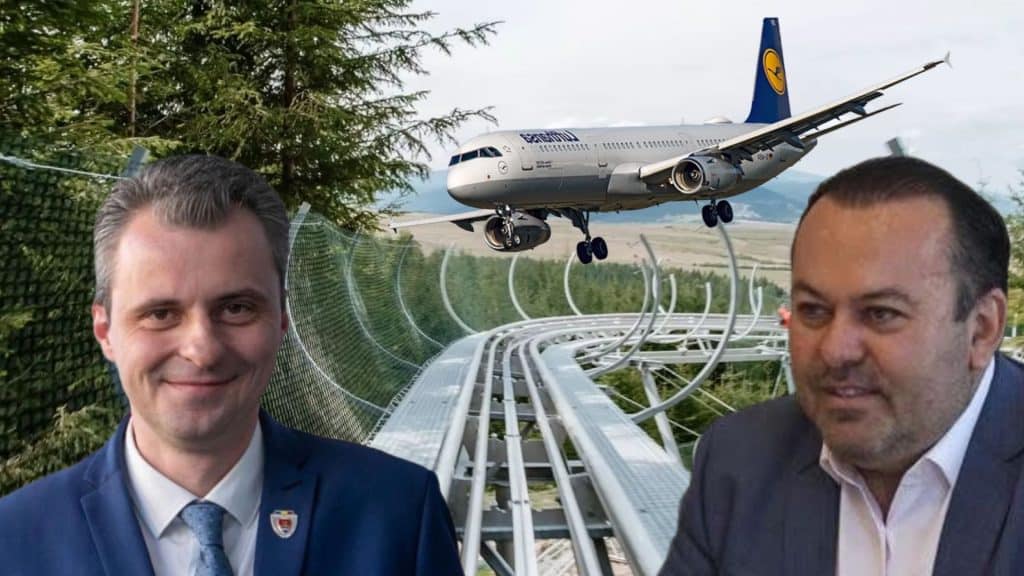 Dealurile din comuna Bogda cunoscute ca Toscana Banatului unde se dorește construirea unei piste moderne de bob.