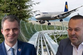 Dealurile din comuna Bogda cunoscute ca Toscana Banatului unde se dorește construirea unei piste moderne de bob.