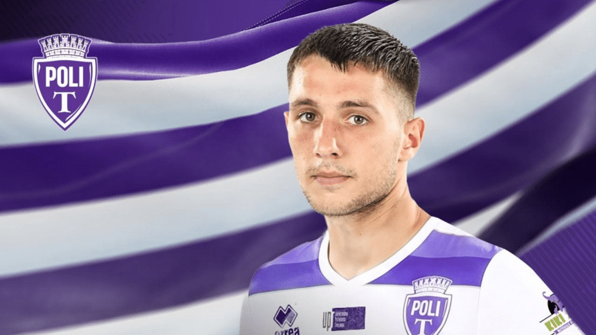 Ștefan Ștefanovici, noul jucător al Politehnicii Timișoara
