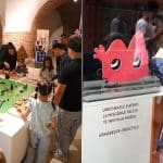 Copii interacționând cu exponatele digitale în cadrul noului Muzeu Interactiv al Copiilor din Timișoara.
