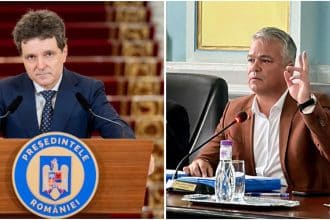 Președintele Nicușor Dan anunțându-l oficial pe liberalul Adrian Veștea ca noul premier desemnat al României, după retragerea lui Eugen Tomac.