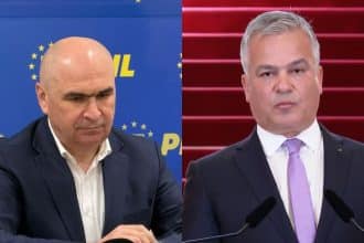 Conducerea PNL reunită în ședința de urgență a Biroului Politic Național pentru a discuta desemnarea lui Adrian Veștea ca premier.