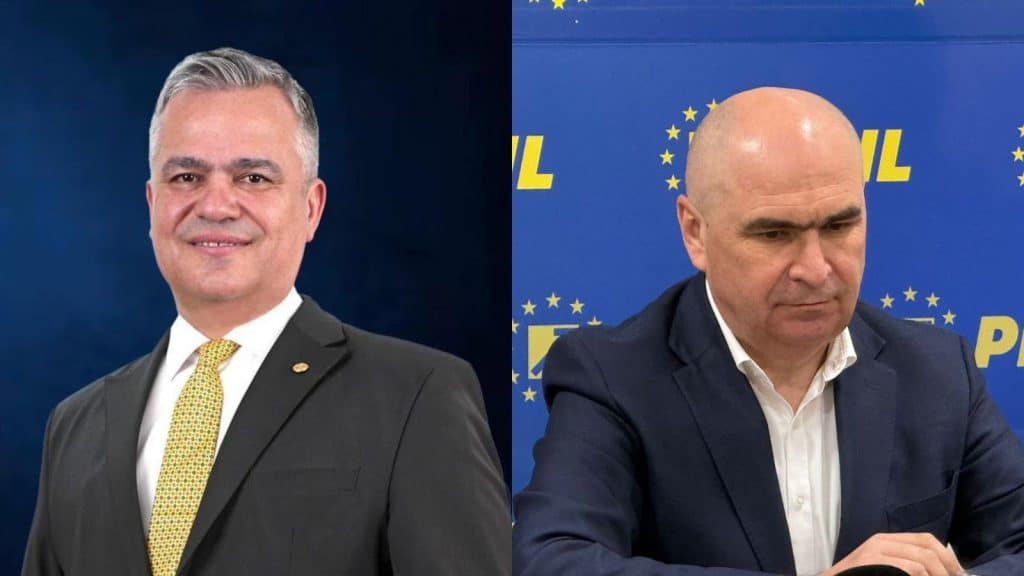 Premierul desemnat Adrian Veștea, anunțând oficial continuarea mandatului guvernamental în ciuda expirării ultimatumului PNL.