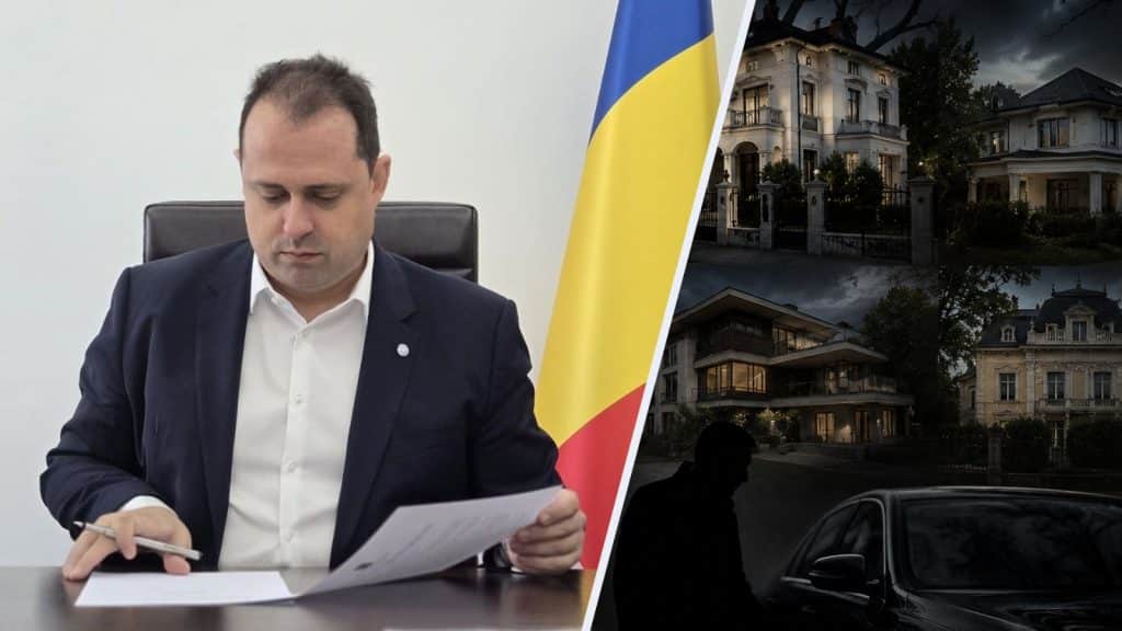 Secretarul General al Guvernului, Dan Reșitnec (USR), prezentând datele din lista imobilelor și vilelor de protocol gestionate de RA-APPS.