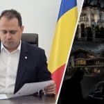 Secretarul General al Guvernului, Dan Reșitnec (USR), prezentând datele din lista imobilelor și vilelor de protocol gestionate de RA-APPS.