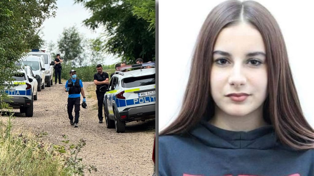 Portretul de identificare al adolescentei Carolina Kasandra Vacean Oprea, în vârstă de 15 ani, dispărută din localitatea Găvojdia, județul Timiș.