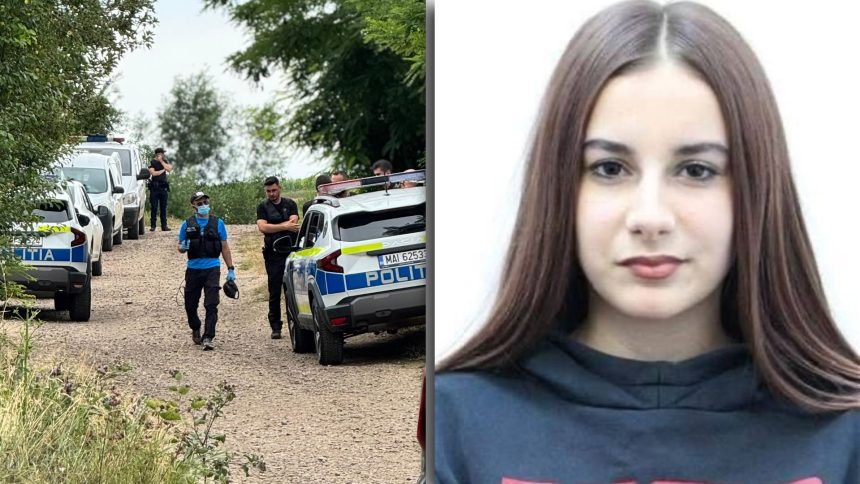 Portretul de identificare al adolescentei Carolina Kasandra Vacean Oprea, în vârstă de 15 ani, dispărută din localitatea Găvojdia, județul Timiș.