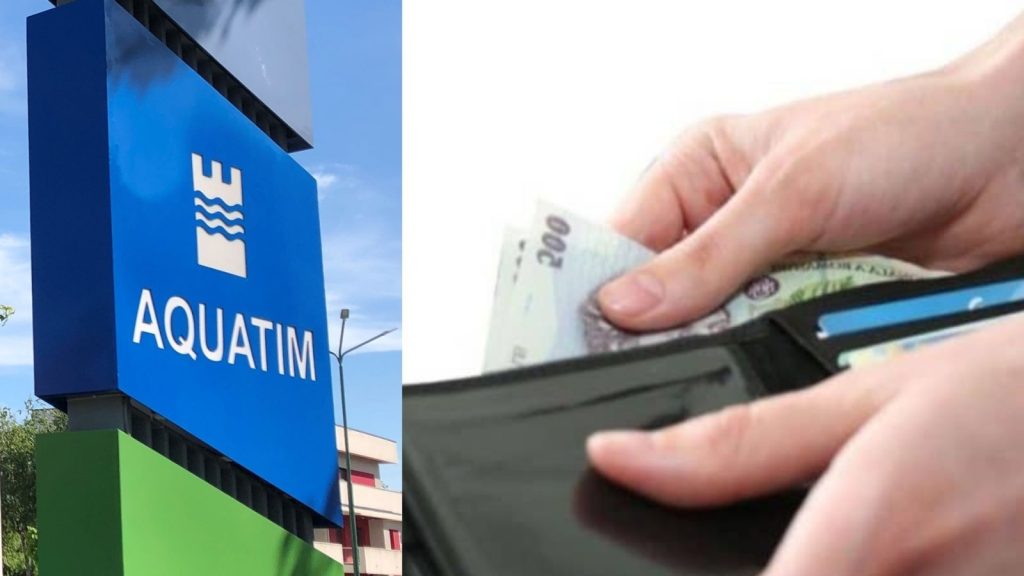 Apă potabilă curgând de la un robinet domestic, ilustrând majorarea tarifelor anunțată de Aquatim pentru clienții din județul Timiș.