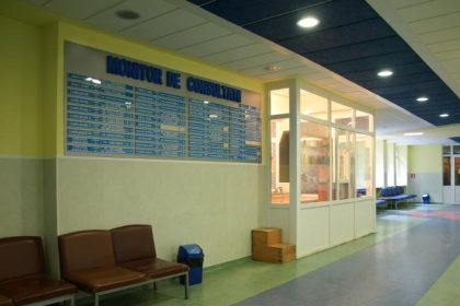 Cabinete medicale complet renovate și extinse în cadrul ambulatoriului integrat al Spitalului Clinic Județean de Urgență din Timișoara.