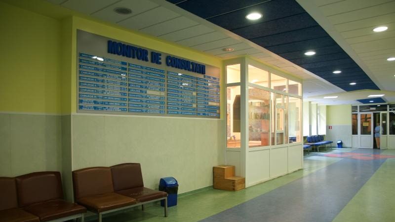 Cabinete medicale complet renovate și extinse în cadrul ambulatoriului integrat al Spitalului Clinic Județean de Urgență din Timișoara.