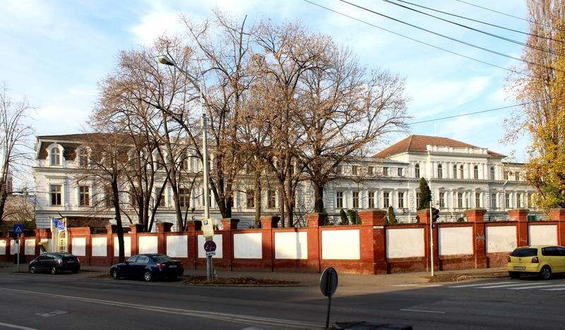 Proiectul tehnic 3D al noii săli multifuncționale cu sală de sport la etaj și spațiu de festivitati la parter pentru Colegiul Național Bănățean.