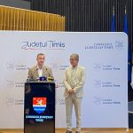 Fațada actuală a clinicii Casa Austria din cadrul Spitalului Clinic Județean de Urgență Timișoara, propusă pentru o modernizare completă.