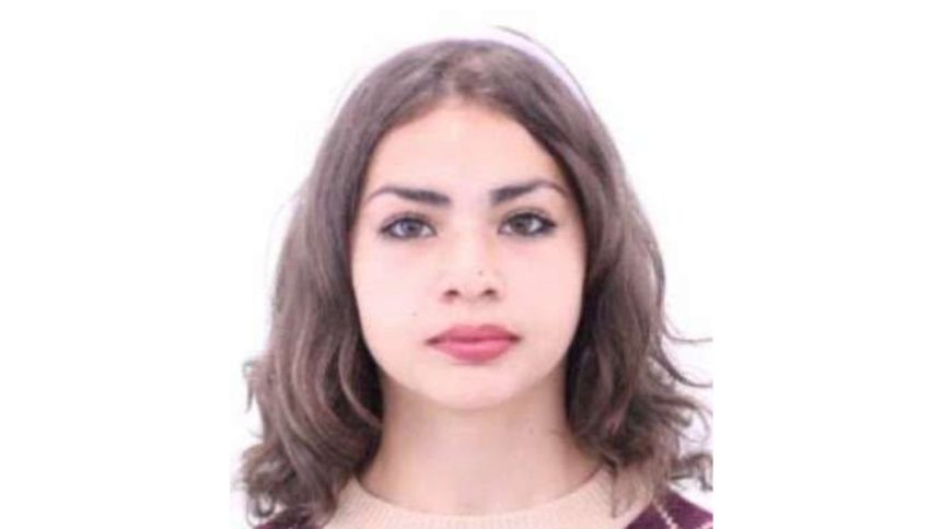 Portretul oficial al Denisei Iovanca Andri, adolescenta de 16 ani dispărută din localitatea Mănăștur, județul Arad.