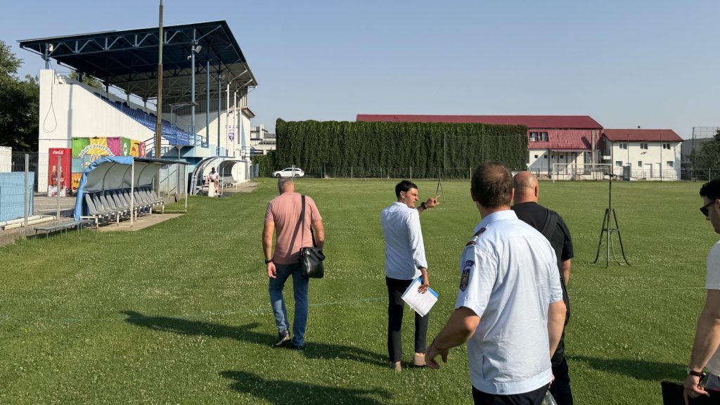 Stadionul Baza Electrica din Timișoara, pregătit pentru meciurile de acasă ale echipei Știința Politehnica în Liga 2.