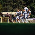 Politehnica Timișoara în meciul câștigat cu 4-3 împotriva echipei Al-Faisaly, la finalul cantonamentului din Austria
