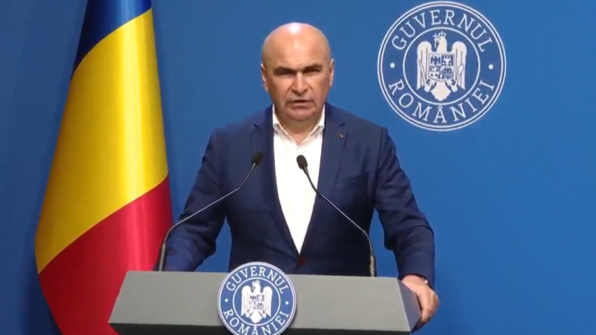 Premierul Ilie Bolojan anunta instituirea starii de alerta energetica in Romania in luna august din cauza secetei si a debitului scazut al Dunarii