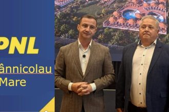 Machetă 3D a viitorului complex Aquapark cu apă geotermală din Sânnicolau Mare, județul Timiș.