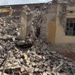 Șantier de demolare în zona fostei fabrici Nokia din Timișoara, amendat de comisarii Gărzii de Mediu pentru poluare cu praf și neudarea amplasamentului.