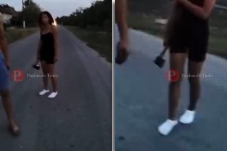 Scene de violență la Șepreuș, în județul Arad: O femeie s-a întors înarmată cu un topor să se răzbune, totul sub privirile înspăimântate ale unui copil.