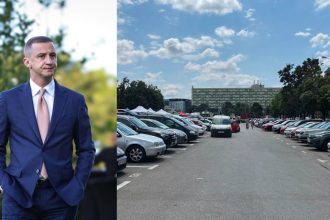 Conflict pe tema parcării de la Spitalul Județean Timișoara: Alfred Simonis acuză Primăria că întârzie transferul terenului de la Casa Tineretului.