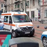 Un minor aflat pe bicicletă a fost acroșat de un tramvai în Piața Libertății
