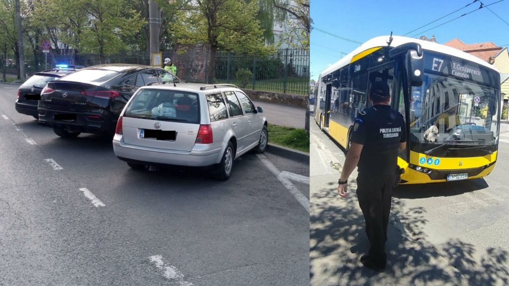 Poliția Locală a aplicat amenzi de peste 137.000 de lei celor care își lasă mașinile în stațiile STPT.
