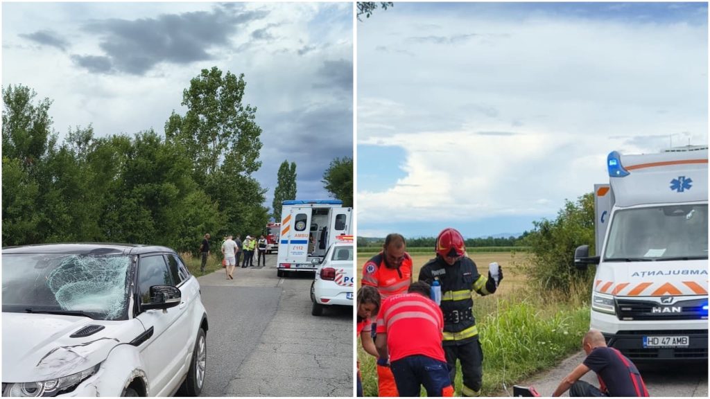 Tragedie rutieră în Hunedoara: Un biciclist de 31 de ani a murit, iar o femeie a ajuns la spital după ce au fost loviți de o mașină în localitatea Bățălar.