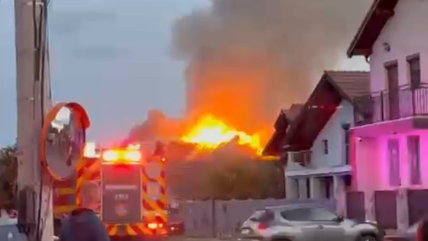 Apel la solidaritate în Giroc: O familie are nevoie de ajutorul comunității pentru a-și reconstrui casa distrusă de incendiu