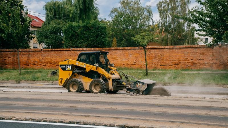 Lucrările SDM de reasfaltare se mută la intersecția cu Calea Martirilor, iar traficul va fi deviat.