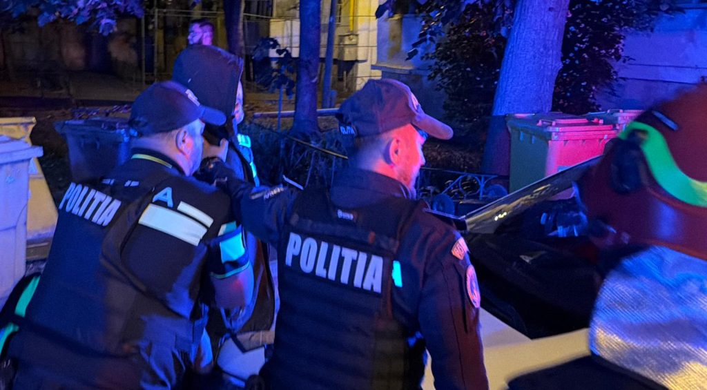 Interventie a politiei si procurorilor in urma unui atac violent cu bate si furca petrecut într-o parcare din Giarmata