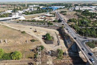 Lucrările de la Pasajul Slavici-Polonă trec la intervenții pe carosabil și circulație semaforizată.