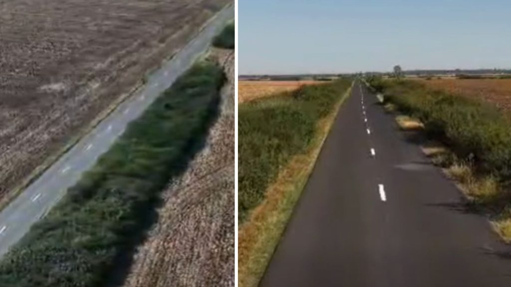 Tronsoane de drum județean DJ 682E asfaltate proaspăt între Sânpetru Mare și Igriș.