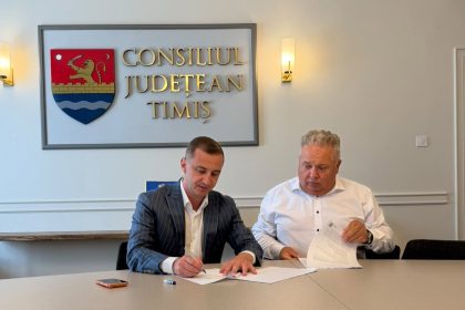 Parteneriat între Consiliul Județean Timiș și administrația Sânnicolau Mare pentru viitorul aquapark cu ape termale și bazine 