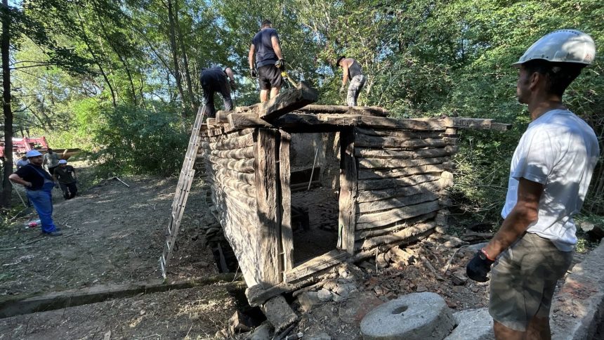 Construcții recuperate dintr-un sălaș pastoral și o moară de apă din zona Rudăria și Prilipeț