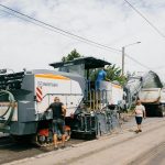 Utilaje și restricții de trafic în intersecția dintre Bulevardul Liviu Rebreanu și Constantin Brâncoveanu din Timișoara
