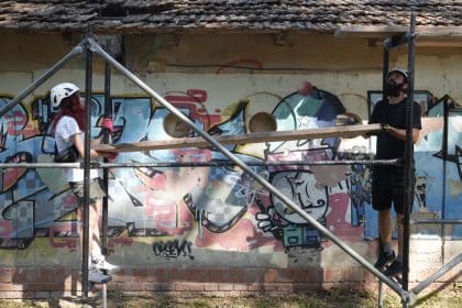 Uszoda din Timișoara, fosta bază de înot, restaurată cu ajutorul voluntarilor